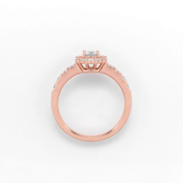 576.メモリアルダイヤモンドピンクゴールドリング