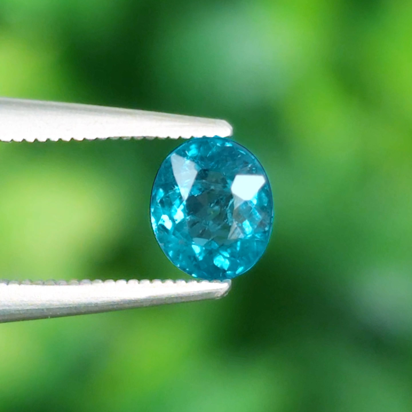 天然 パライバトルマリン ダイヤモンド幅広パヴェ 計0.99ct 中宝研ブラジル 天然 パライバトルマリン ダイヤモンド幅広パヴェ 計0.99ct 中宝研